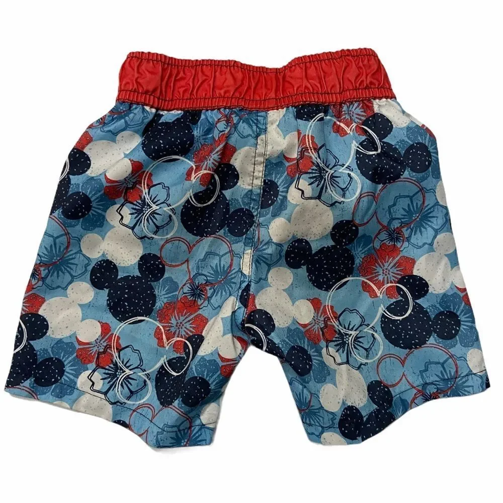 Disney 18M Mickey Mouse Swim Trunks